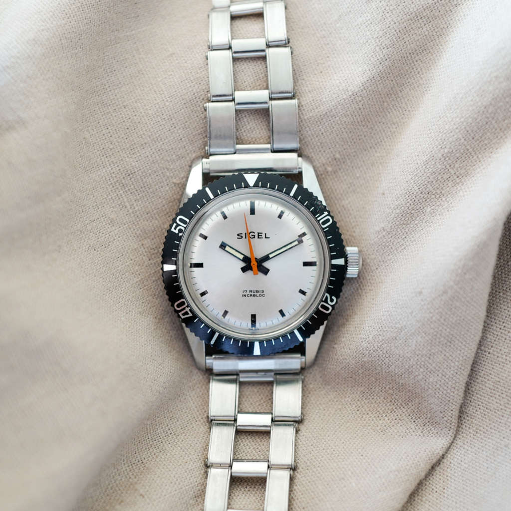 Montre de plongée vintage Submariner panda Montre de plongée vintage Submariner panda