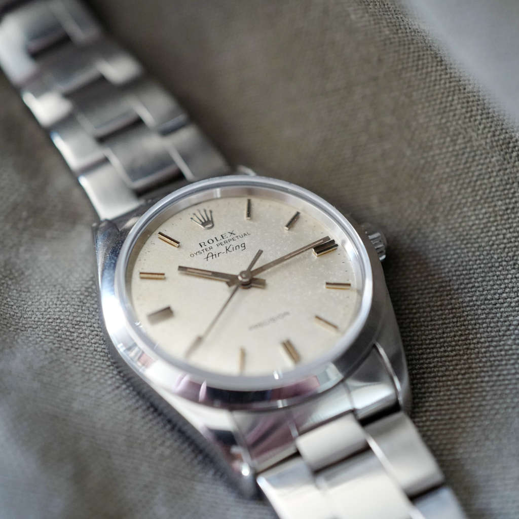 Vintage Rolex Air King cadran crème Vintage Rolex Air King cadran crème