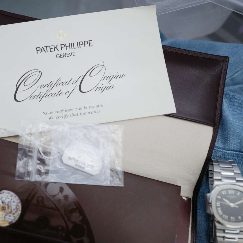 Patek philippe Nautilus papiers boite