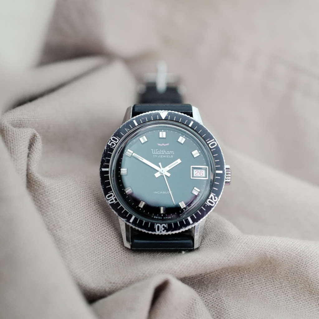 Montre de plongée ancienne mécanique