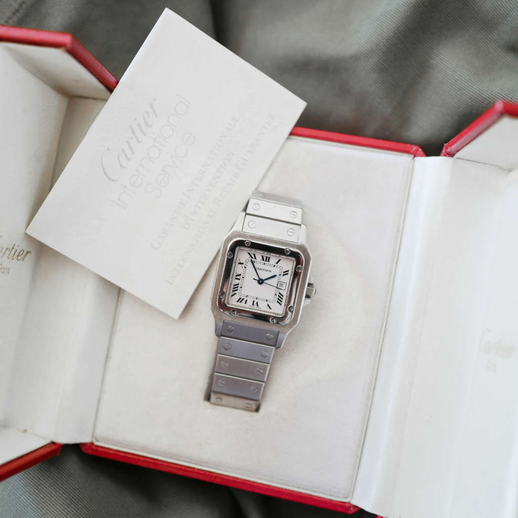 Montre vintage Cartier Santos