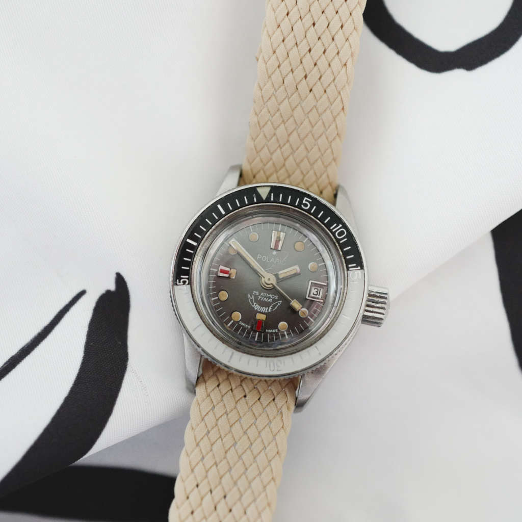 Montre vintage lady diver squale Tina Montre vintage lady diver squale Tina