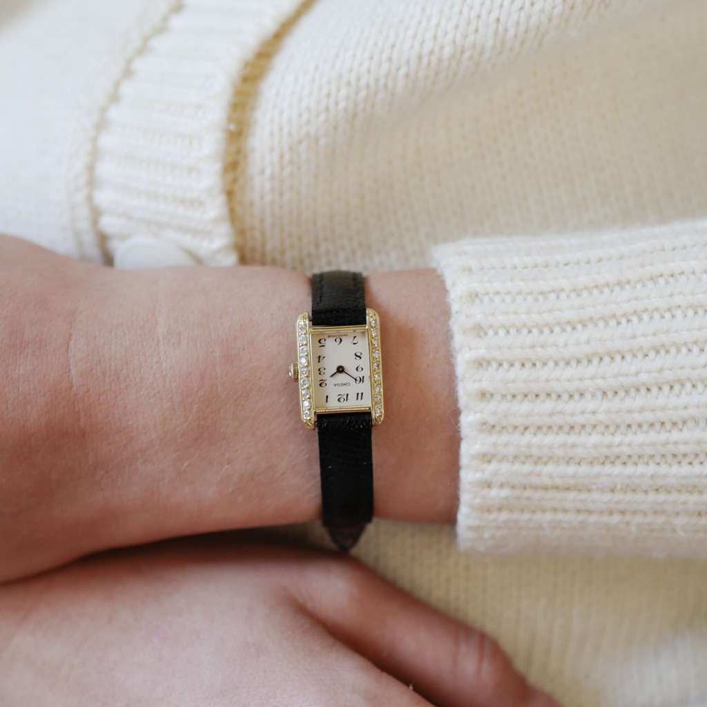 Omega vintage femme or et diamants Omega vintage femme or et diamants