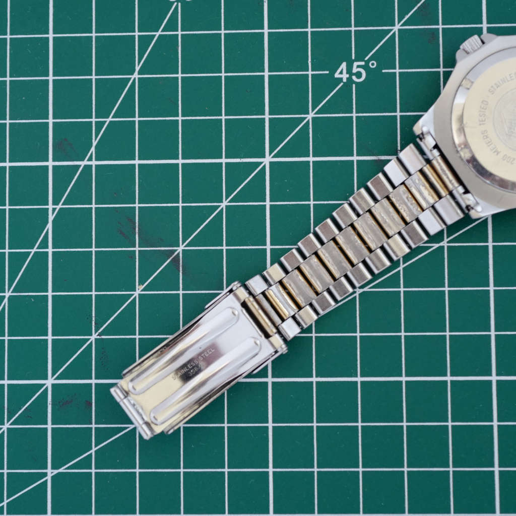 Tag Heuer vintage or & acier