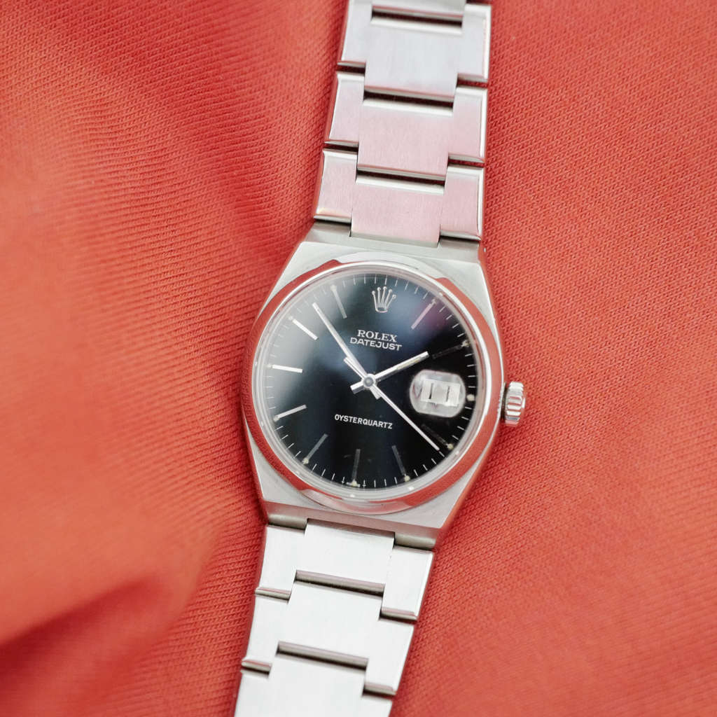 17000 vintage Rolex Datejust noir