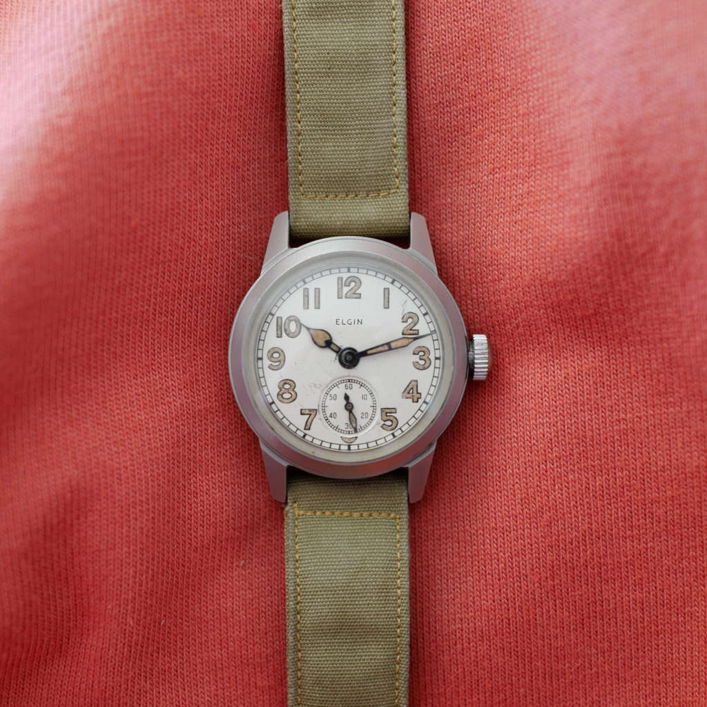 Montre militaire vintage Guerre de Corée