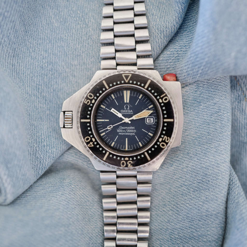 166.0077 Montre vintage Omega Seamaster Ploprof