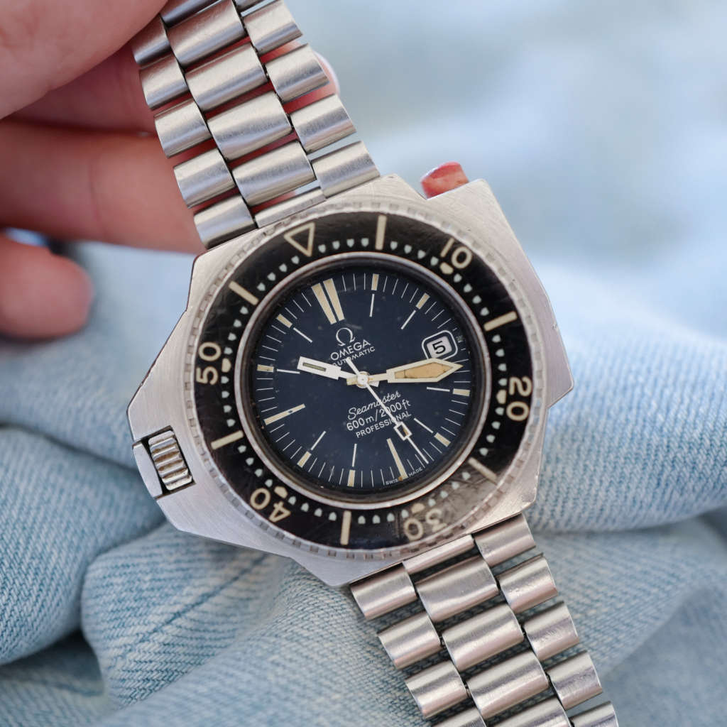 Montre vintage Omega Suisse Ploprof 600m Montre vintage Omega Suisse Ploprof 600m