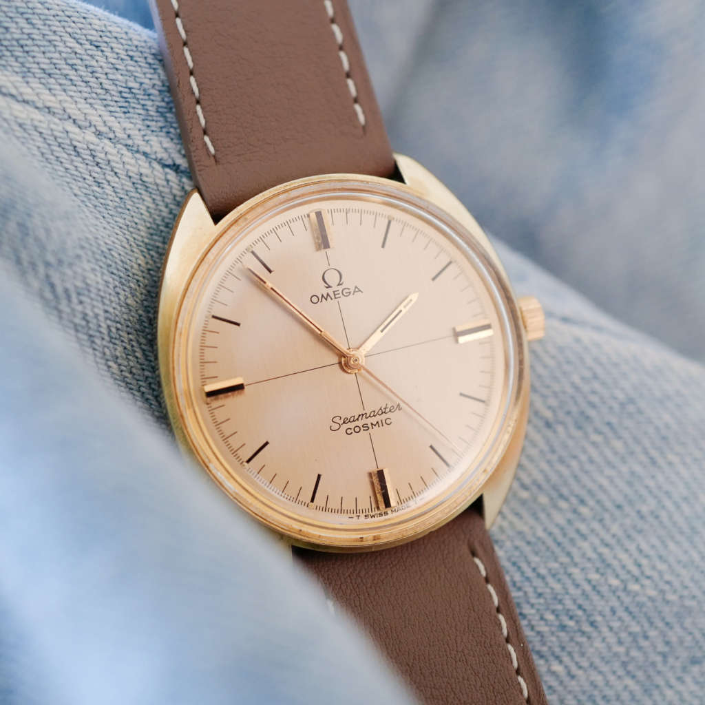 Omega Seamaster Cosmic dorée