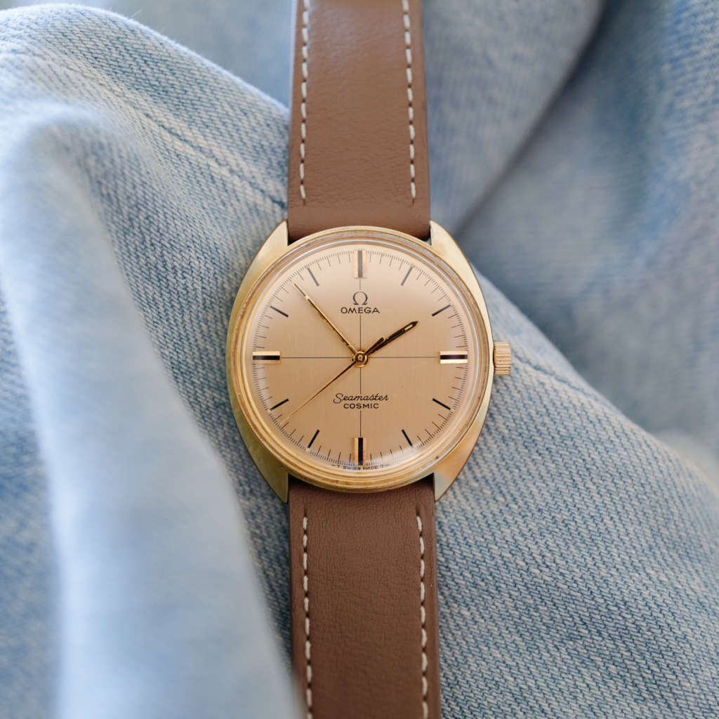 Omega vintage dorée or ancienne