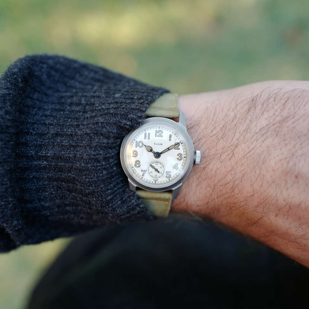 Vintage montre militaire ancienne