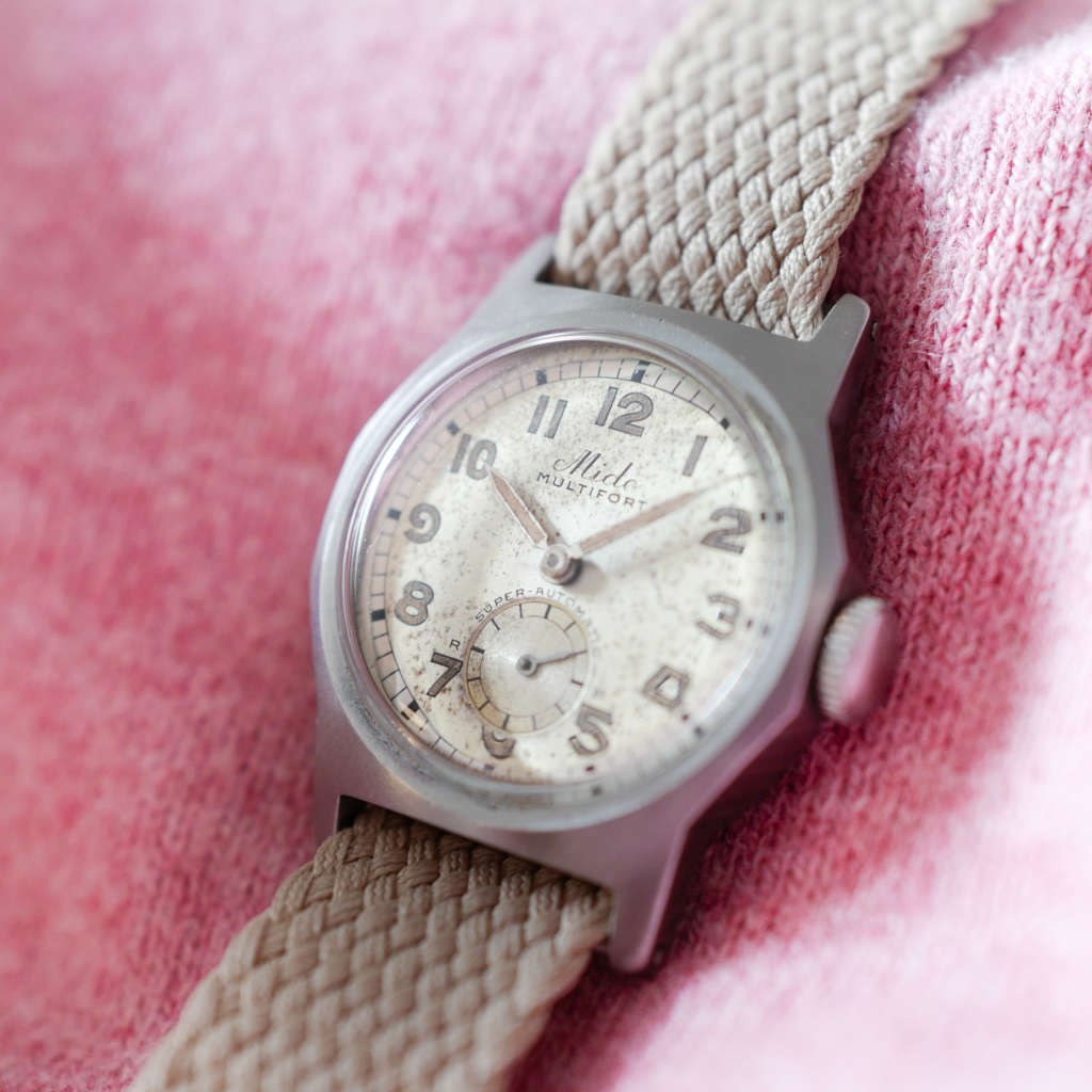 Montre ancienne vintage Mido Multifort