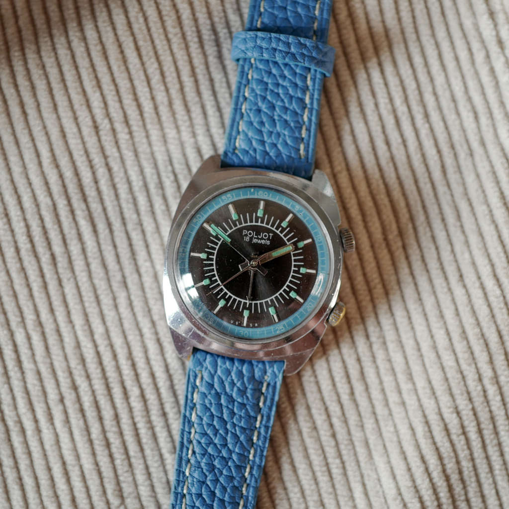 Montre vintage Poljot soviétique Russe Montre vintage Poljot soviétique Russe
