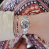 Rolex cadran gris tritium 1958 1960 bracelet jubilee lunette lisse