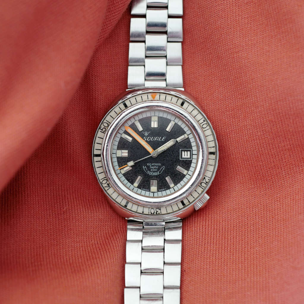 Squale 100 atmos 2001 saphir Squale 100 atmos 2001 saphir