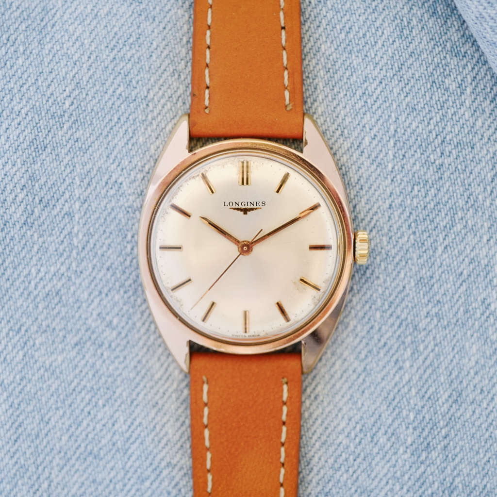 Montre Longines plaquée or classique