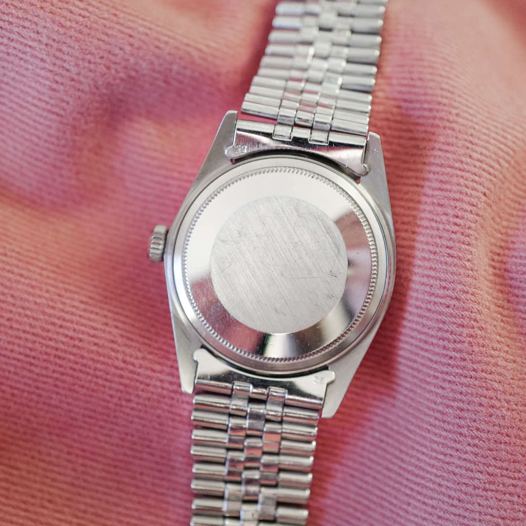 Montre vintage automatique bracelet acier