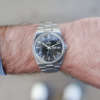 Montre vintage Omega Genève bracelet acier homme