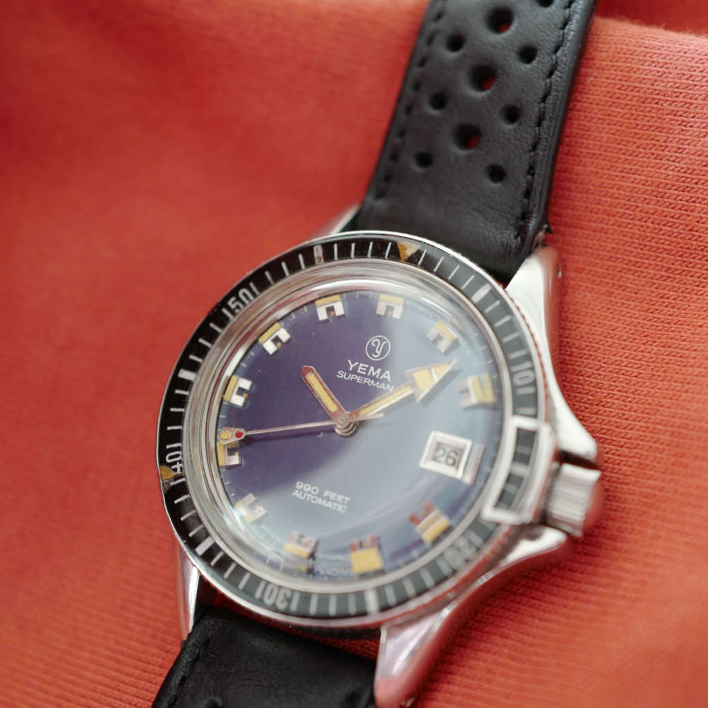 Montre Yema Superman vintage lume perfect