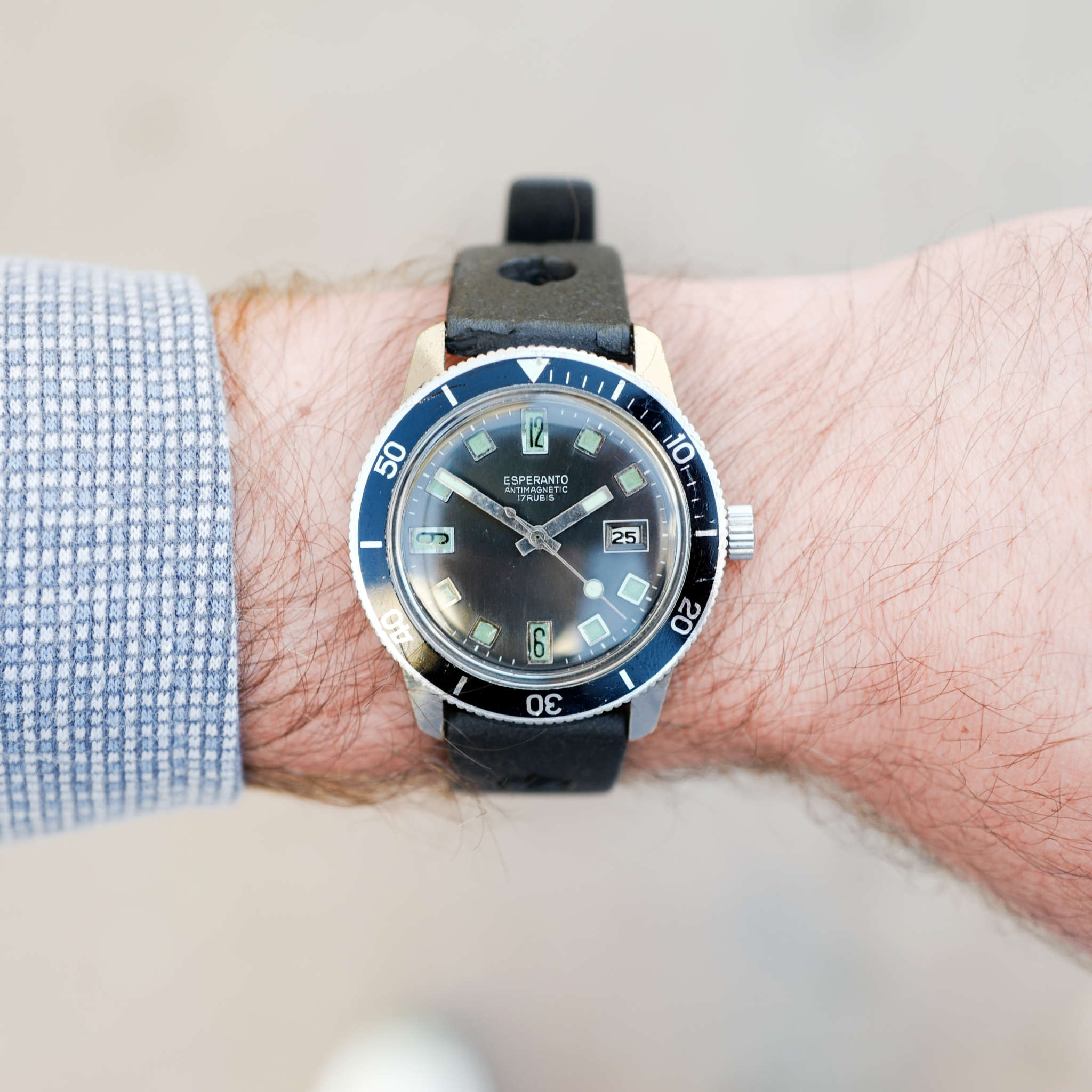 CADRAN MONTRE plongée MERVELLE / 26 mm / calbre CUP 233/69 , n°185 | eBay
