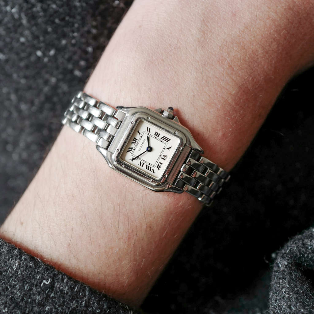 Cartier panthère femme tout acier 1320 Cartier panthère femme tout acier 1320