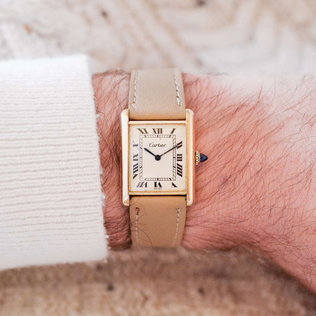 Montre ancienne Cartier Tank