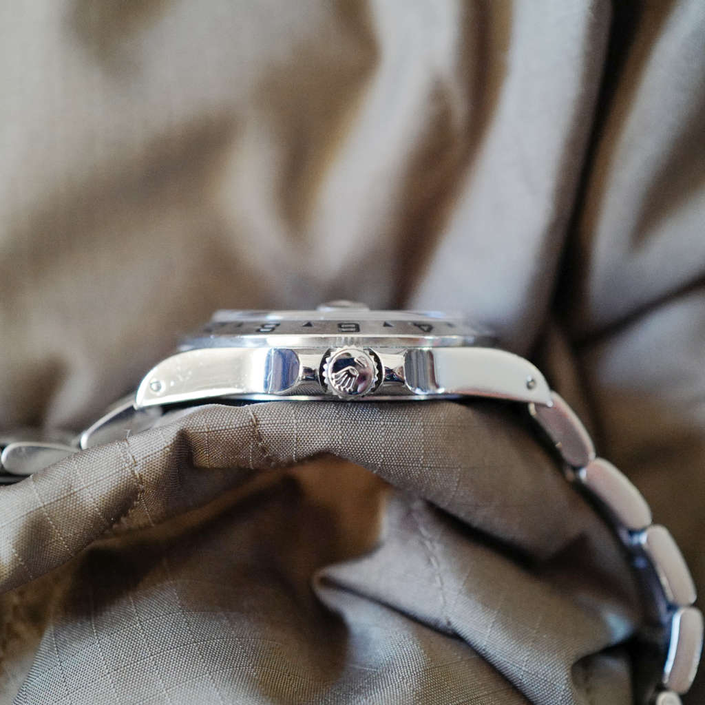 Montre Rolex vintage cadran Tritium ancienne Explorer Années 1980