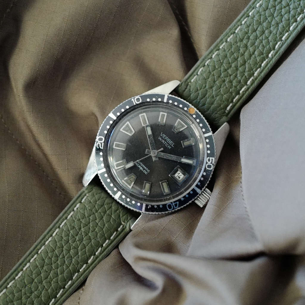 Montre Verbel skin diver 1970 Verbel