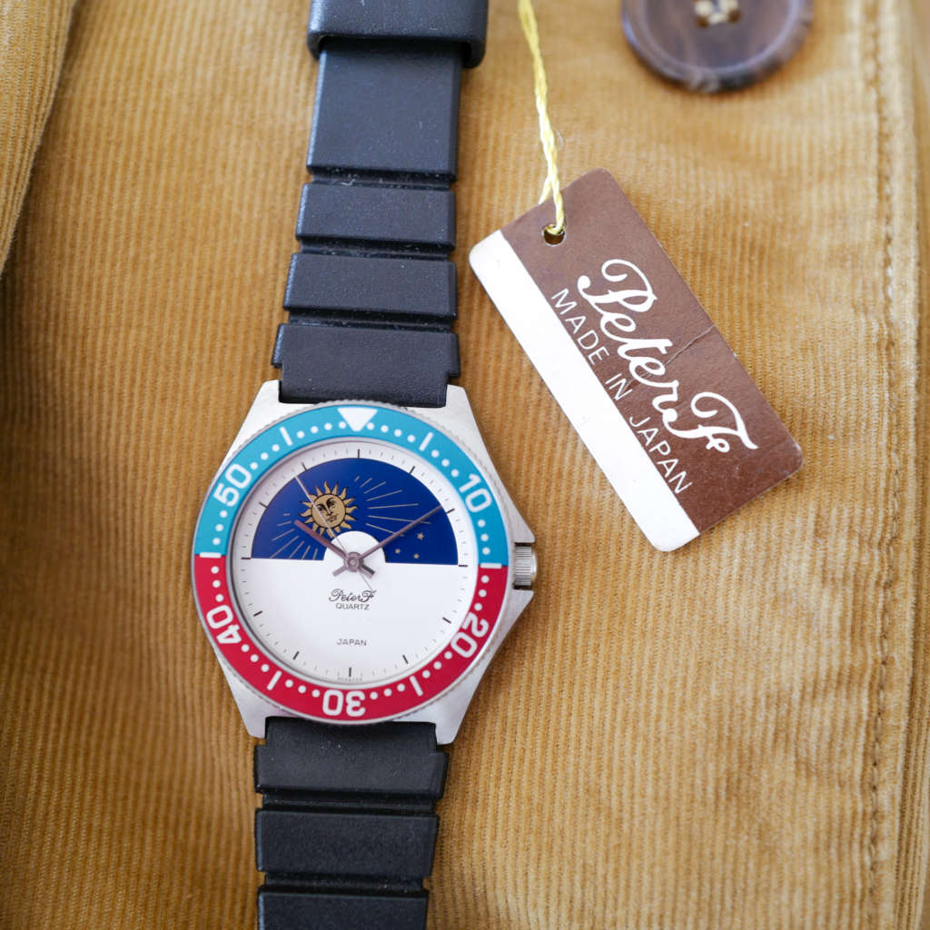 Jolie montre vintage Seiko jour nuit soleil lune Peter f Jolie montre vintage Seiko jour nuit soleil lune Peter f
