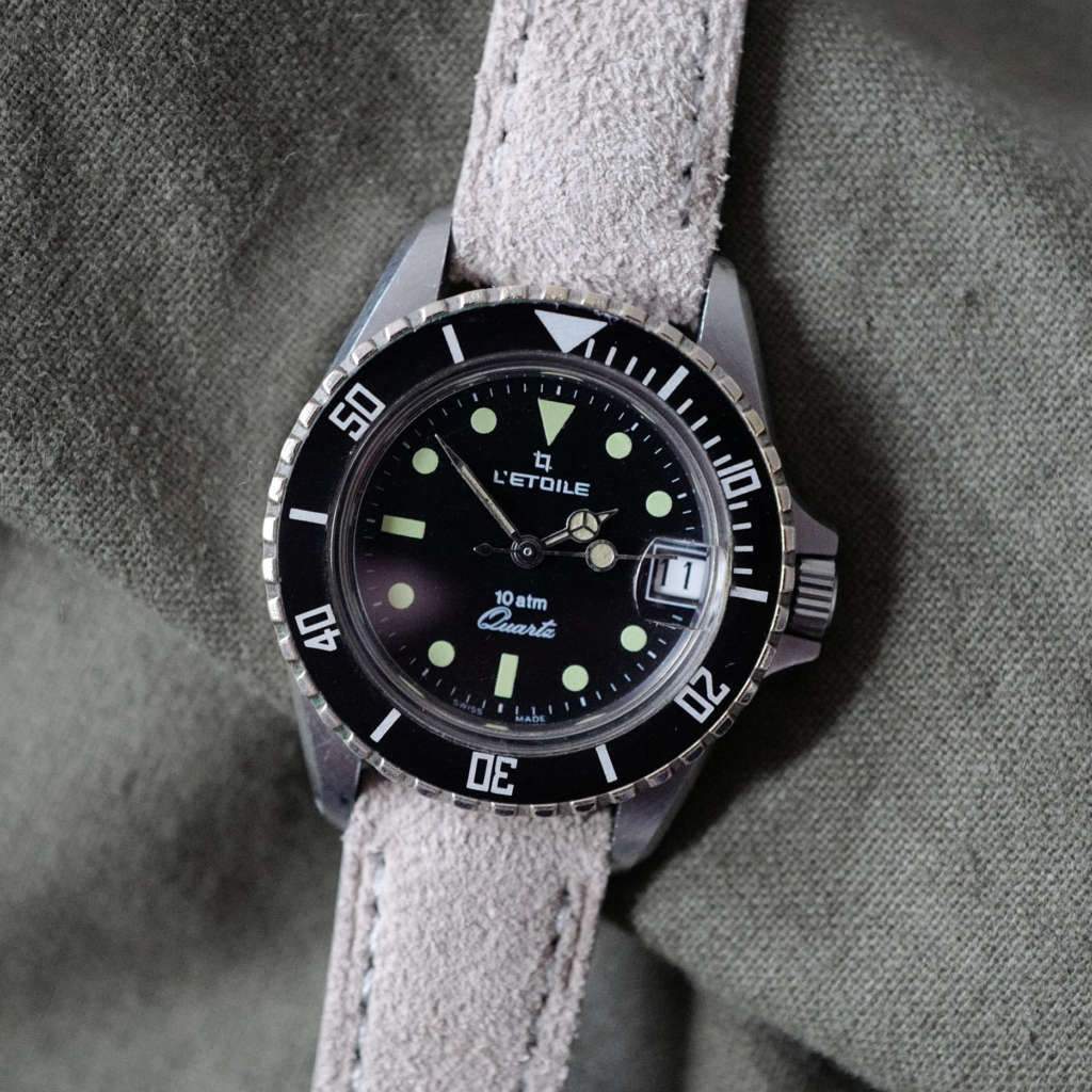 Magnifique montre style Submariner plongée femme