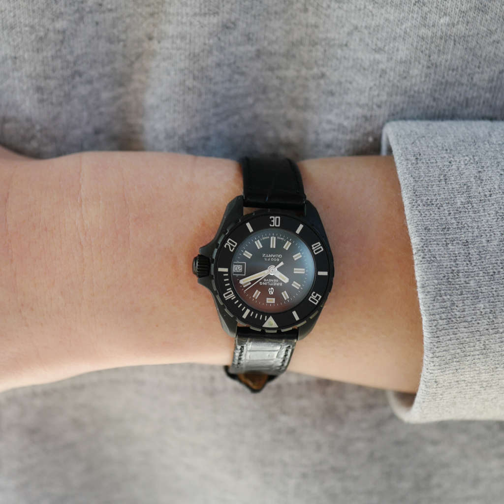 Montre Breitling vintage femme PVD Montre Breitling vintage femme PVD