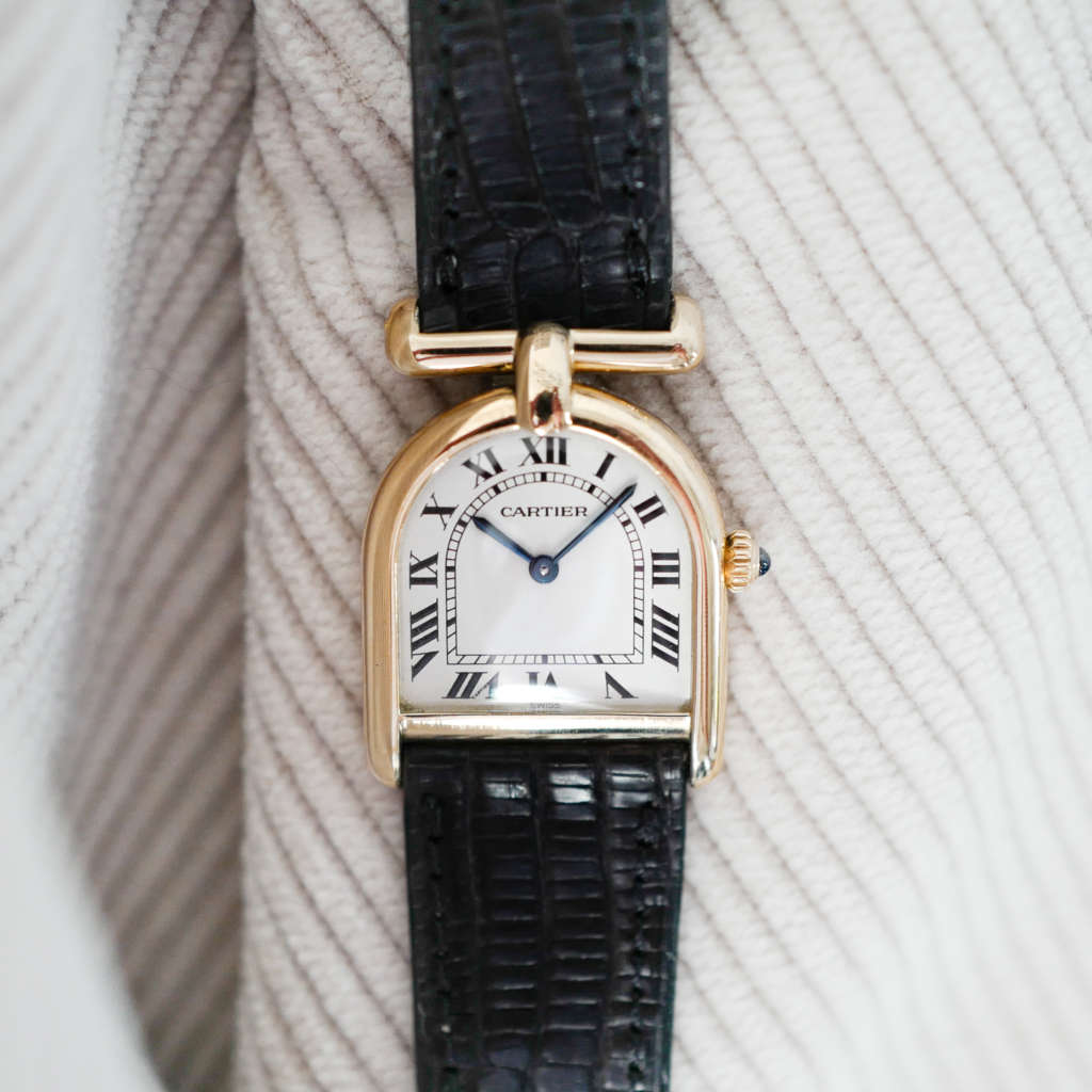 Montre Cartier Calandre réf 6603 grand modele boite & papiers Montre Cartier Calandre réf 6603 grand modele boite & papiers