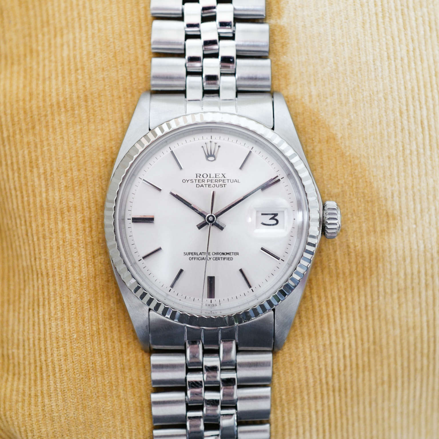 Rolex Datejust 'Full Set - Cern Dial' (1972) - Réf. 1601