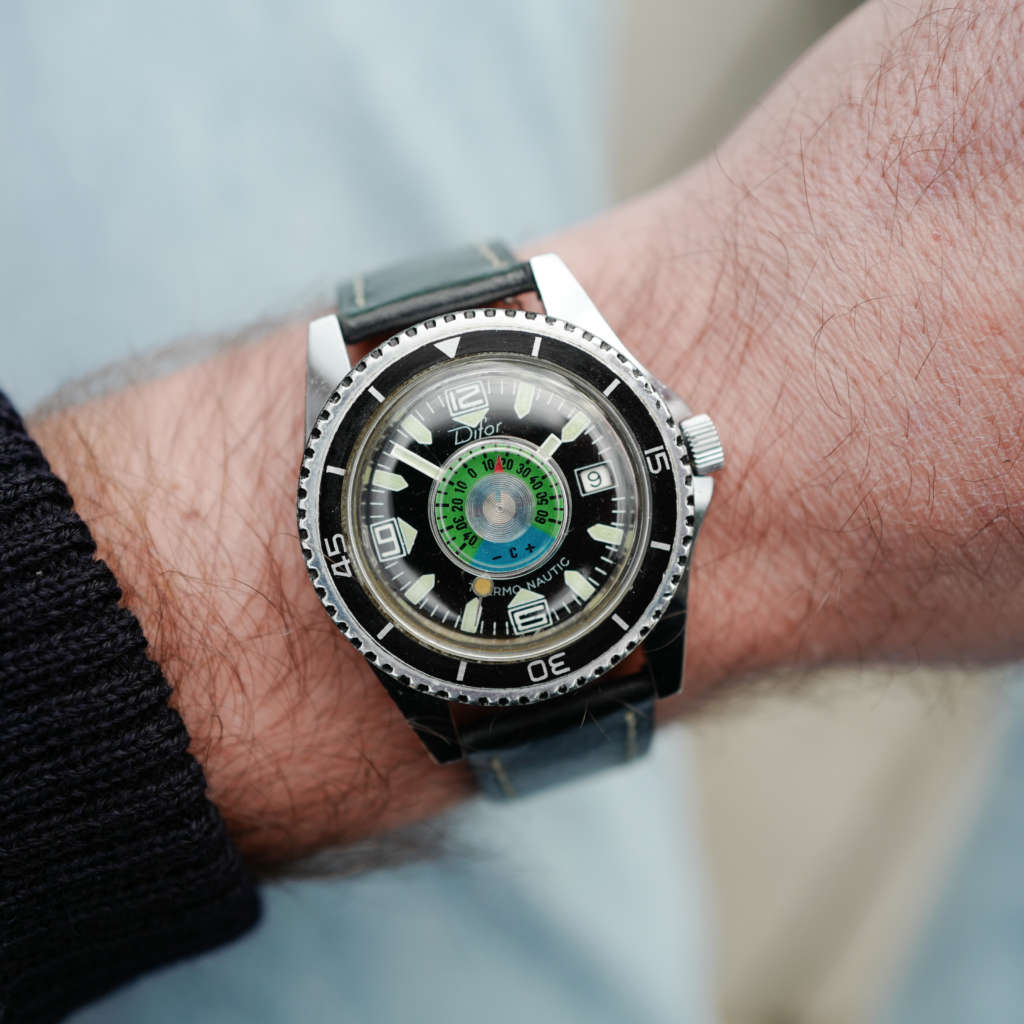 Montre vintage 38 mm France Difor Lip ancienne