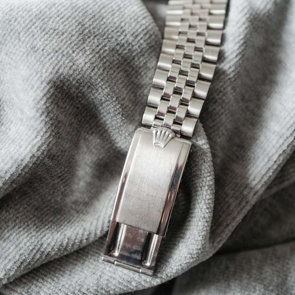 Montre vintage Rolex 1601 jubilee cannelée