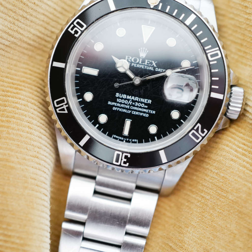 Rolex submariner frozen dial 16610