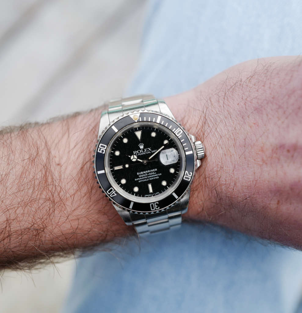 Rolex vintage submariner 16610 3135 1989 boite papiers