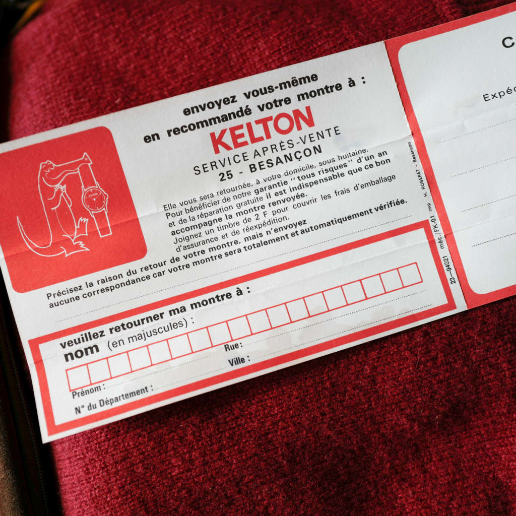 Jolie montre vintage Kelton ancienne
