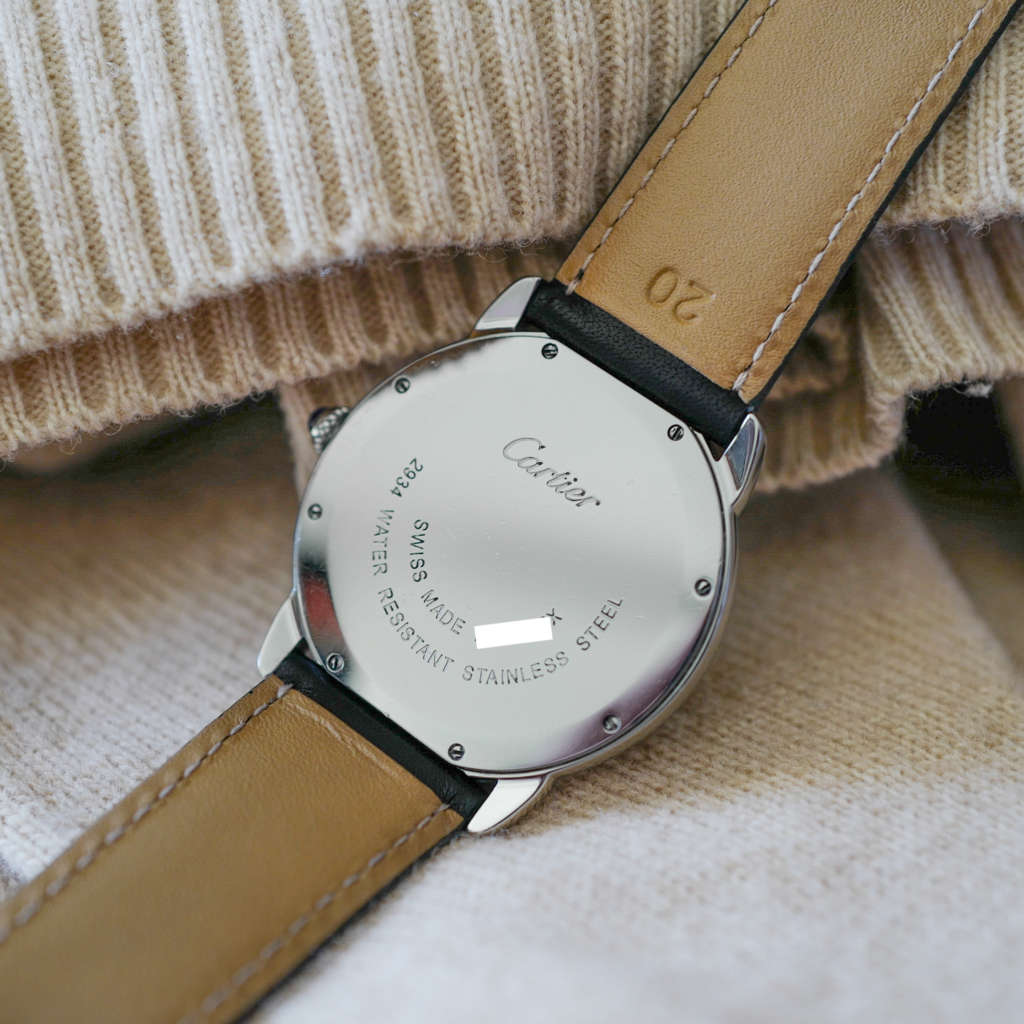 Montre Cartier Sobre Ronde Solo occasion