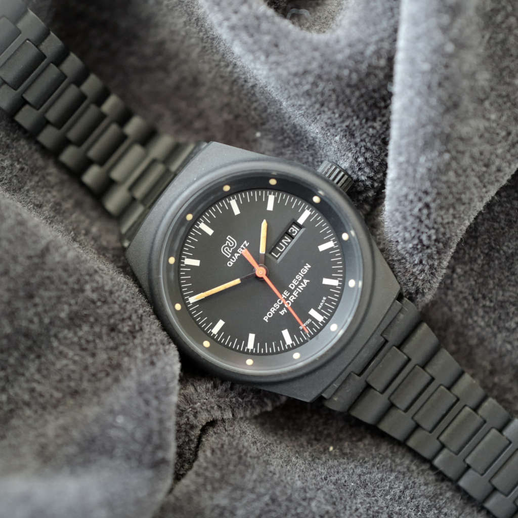 Porsche Design orfina PVD noire femme Porsche Design orfina PVD noire femme