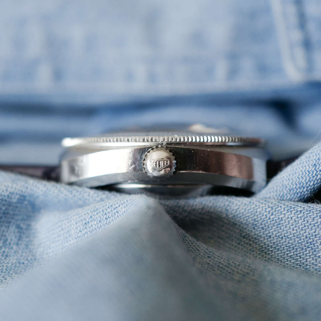 Montre vintage Heuer Calculator Heuer Breitling Calibre 12 Montre vintage Heuer Calculator Heuer Breitling Calibre 12