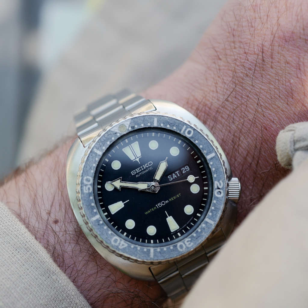 Jolie montre vintage Seiko Turtle 6309 7040 Jolie montre vintage Seiko Turtle 6309 7040