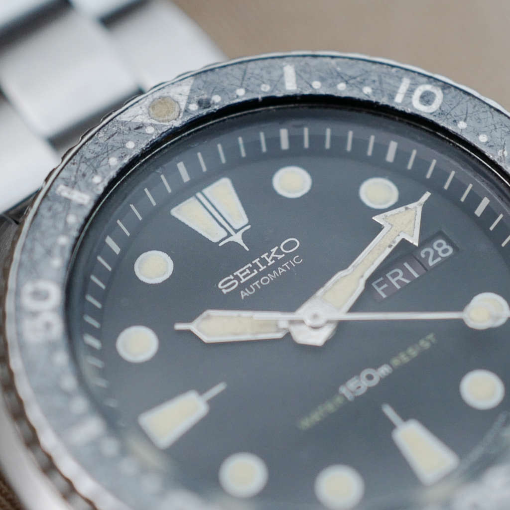 Magnifique seiko vintage Turtle de 1983 patine tritium Magnifique seiko vintage Turtle de 1983 patine tritium