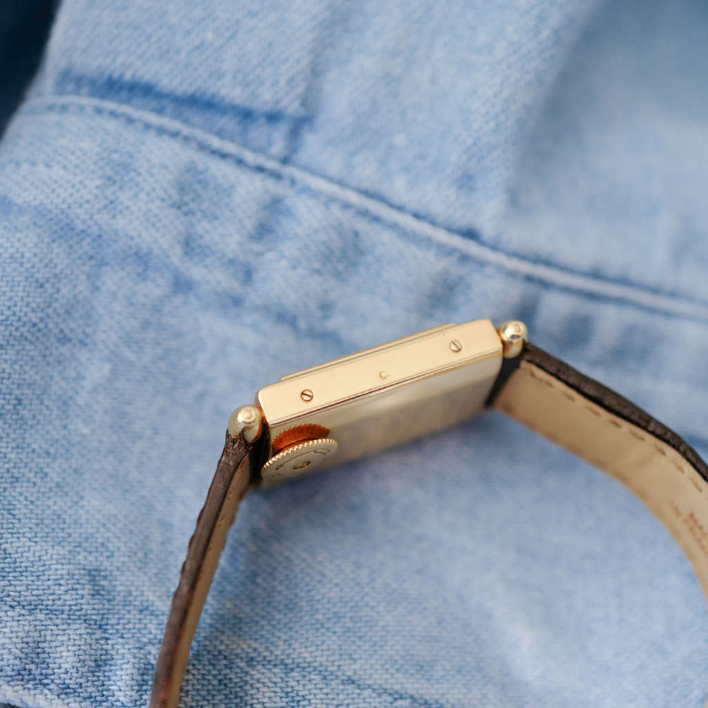 Montre Cartier Tank Obus rare