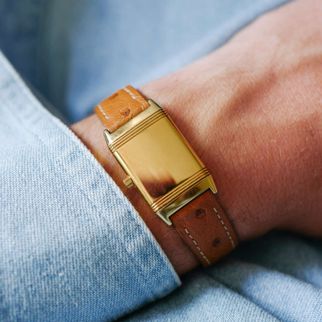 Montre Jaeger vintage Reverso femme or mini Montre Jaeger vintage Reverso femme or mini