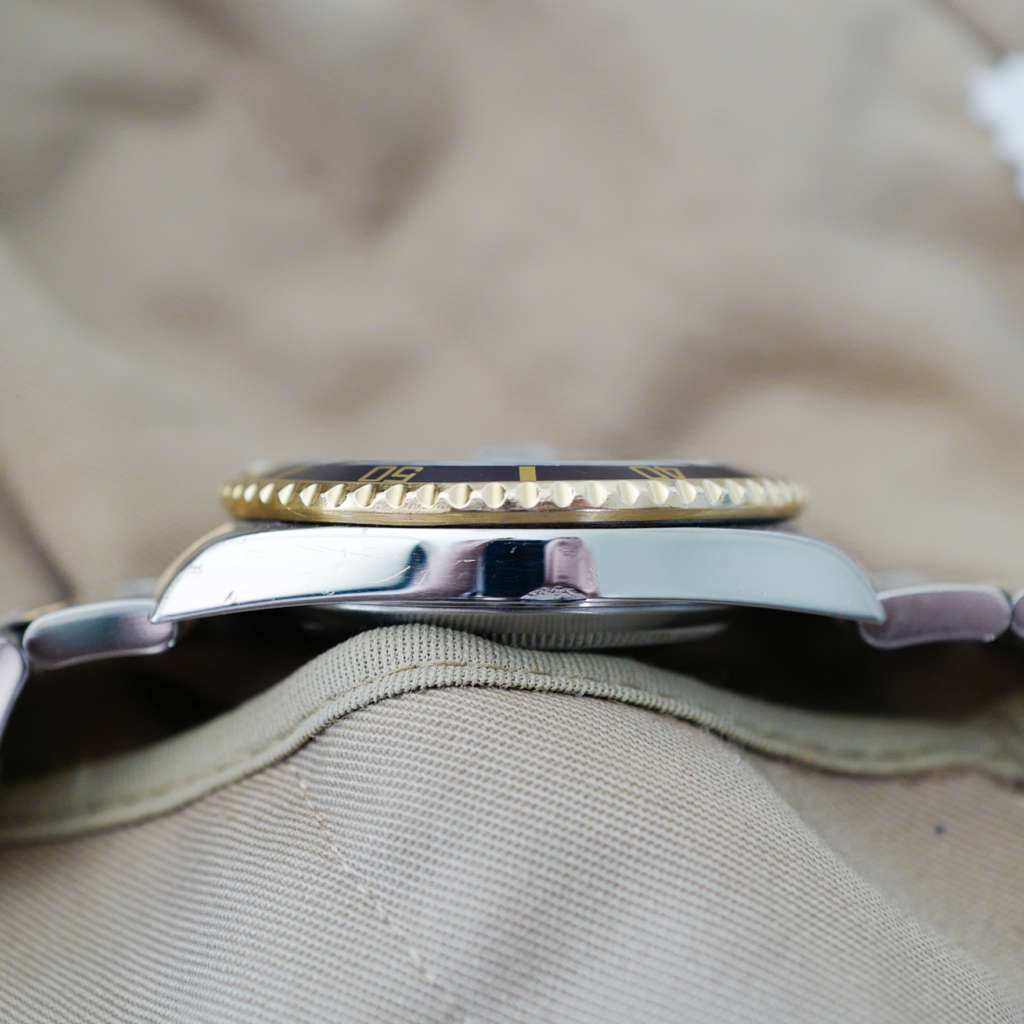 rolex submariner 16613 T vintage or acier bleu