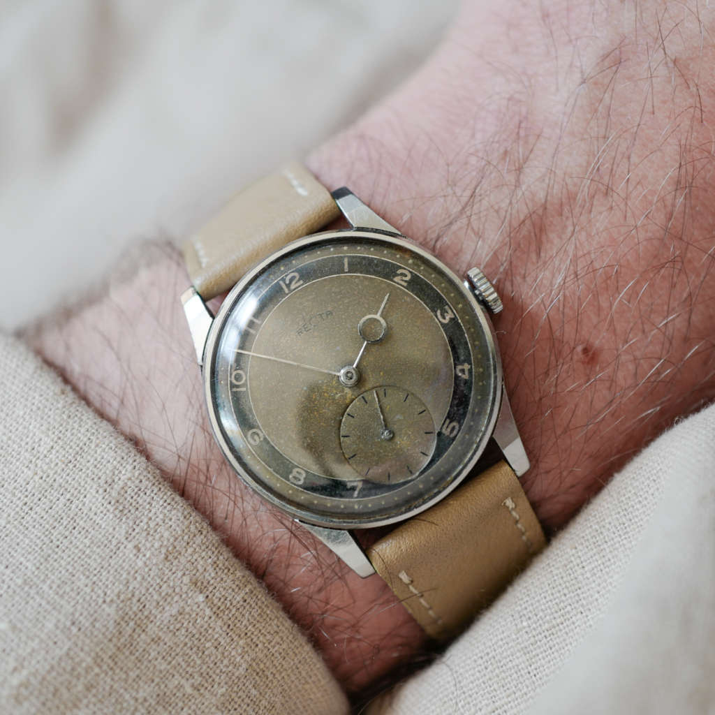 Vintage montre Recta militaire cadran Sector vintage Vintage montre Recta militaire cadran Sector vintage