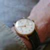 Ancien chronographe suisse vintage doré
