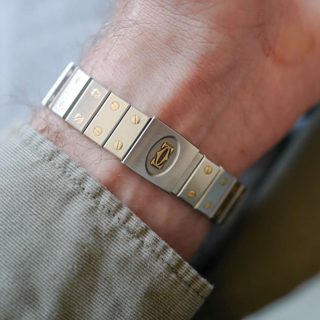 Cartier Santos vintage homme papiers de service boite Cartier Santos vintage homme papiers de service boite