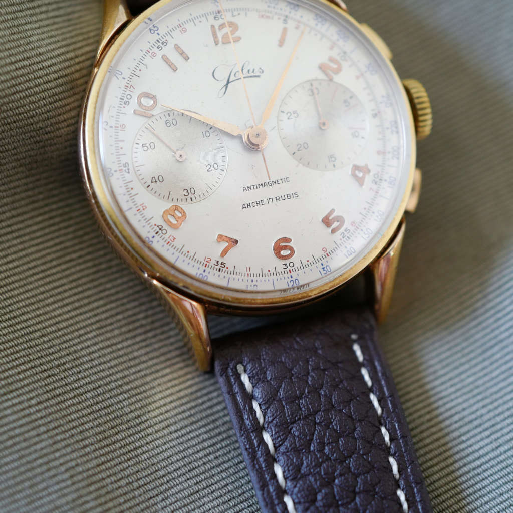 Chronographe suisse vintage ancien Chronographe suisse vintage ancien